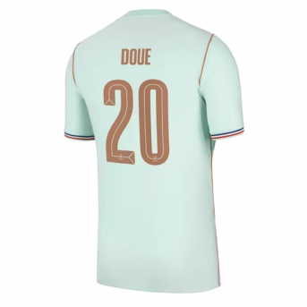 Billige Fotballdrakt Frankrike Desire Doue #20 Replika Bortedrakt VM 2026 Kortermet